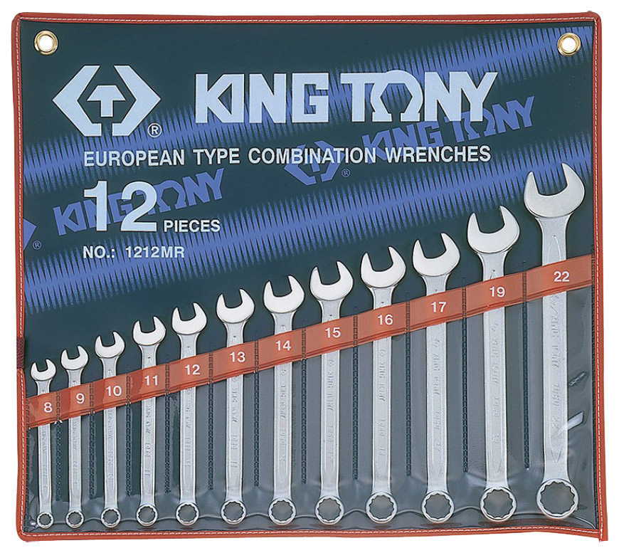 Комплект комбинированных ключей 8-22мм 12 предметов