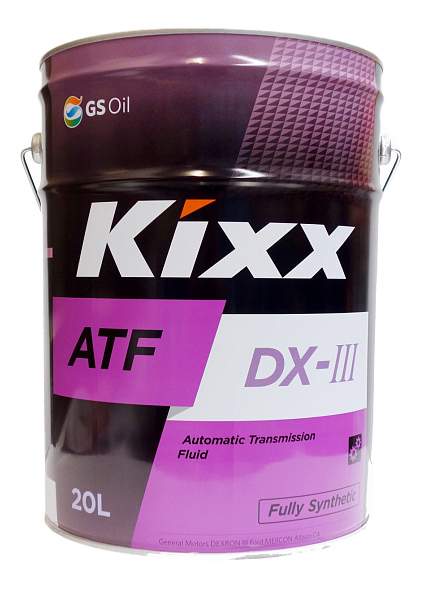 Трансмиссионная жидкость Kixx ATF DX-III /20л