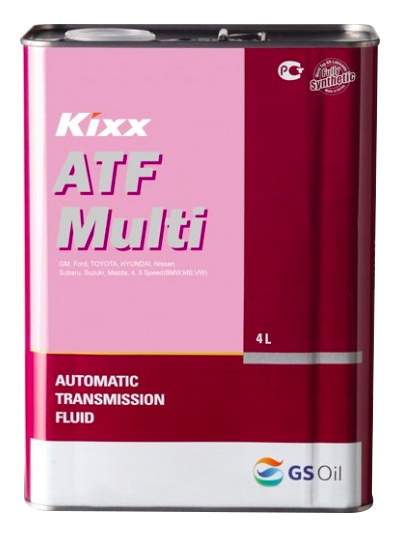 Трансмиссионная жидкость Kixx ATF Multi /4л мет.