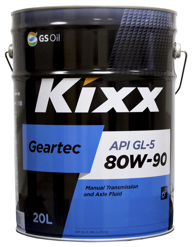 Трансмиссионное масло Kixx Geartec GL-5 80W-90 /20л