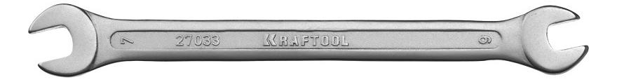 Рожковый ключ  KRAFTOOL 27033-06-07