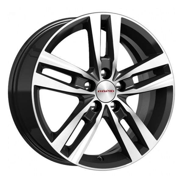 Колесный диск K&K Rassvet КС868 6.5/R16 5*100 ET38 d67.1 Алмаз-черный SK 74681SK