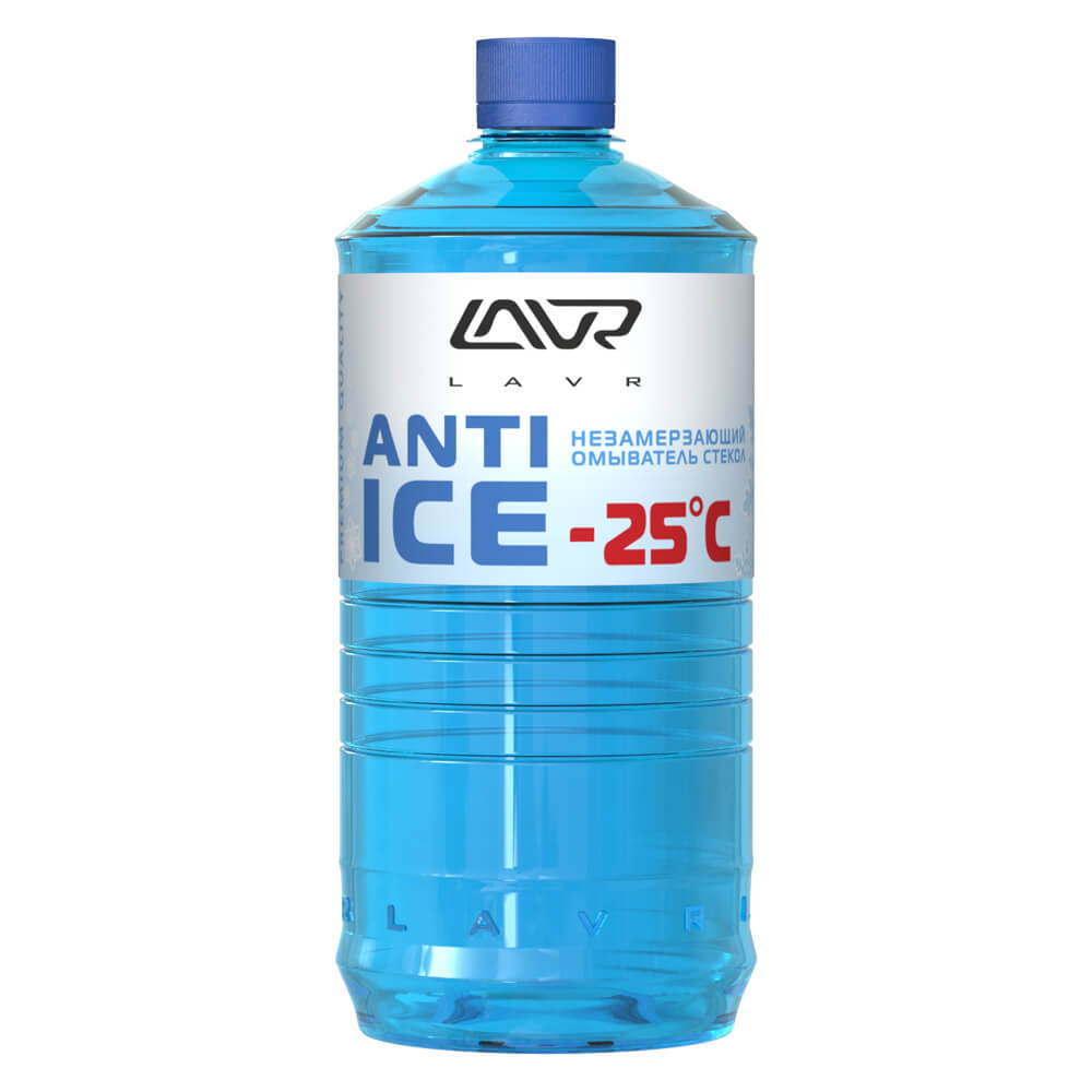 Незамерзающий омыватель стекол (-25) LAVR Anti Ice. 1л Ln1310