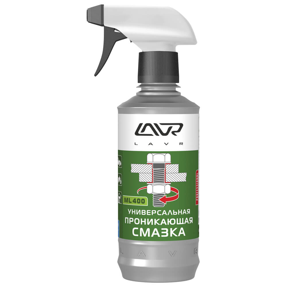 ПРОНИКАЮЩАЯ СМАЗКА  С ТРИГГЕРОМ LAVR ML-400 PENETRATING GREASE 330МЛ