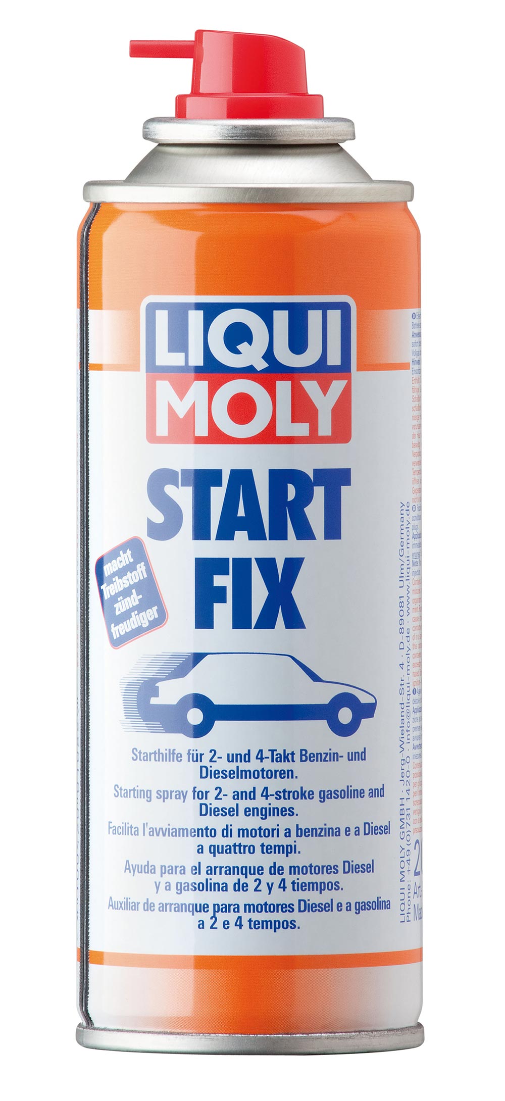 Средство для запуска двигателя Start Fix (быстрый старт) 200мл Фотография LIQUI MOLY 1085