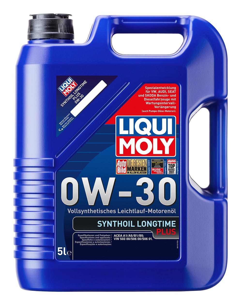 Масло моторное синт. Synthoil Longtime Plus 0W-30 (5л)