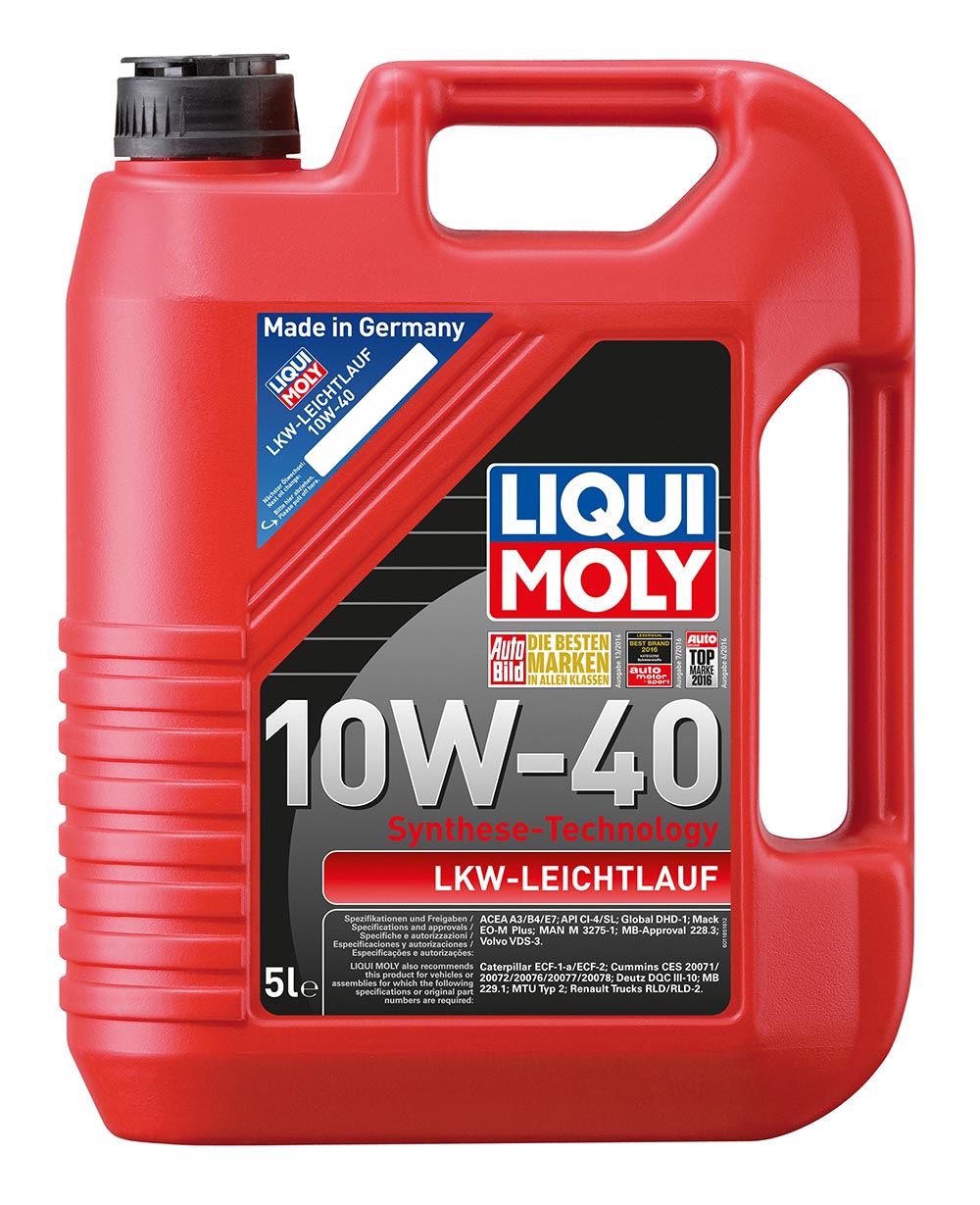 Масло моторное полусинт. LKW-Leichtlauf-Motoroil Basic 10W-40 (5л) пластик