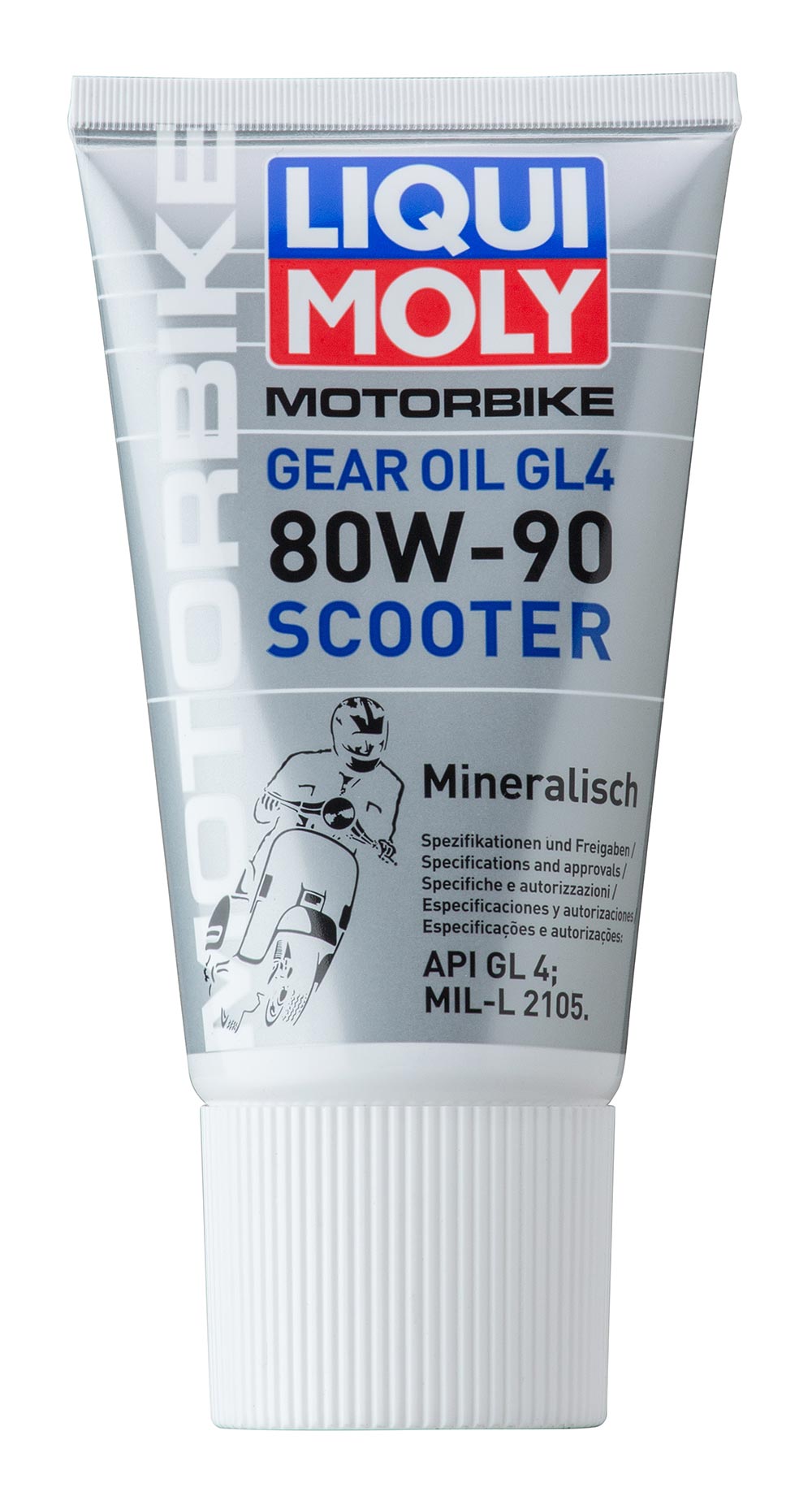 Масло трансмиссионное мин.Motorbike Gear Oil Scooter 80W-90 API GL4 MIL-L 2105 0