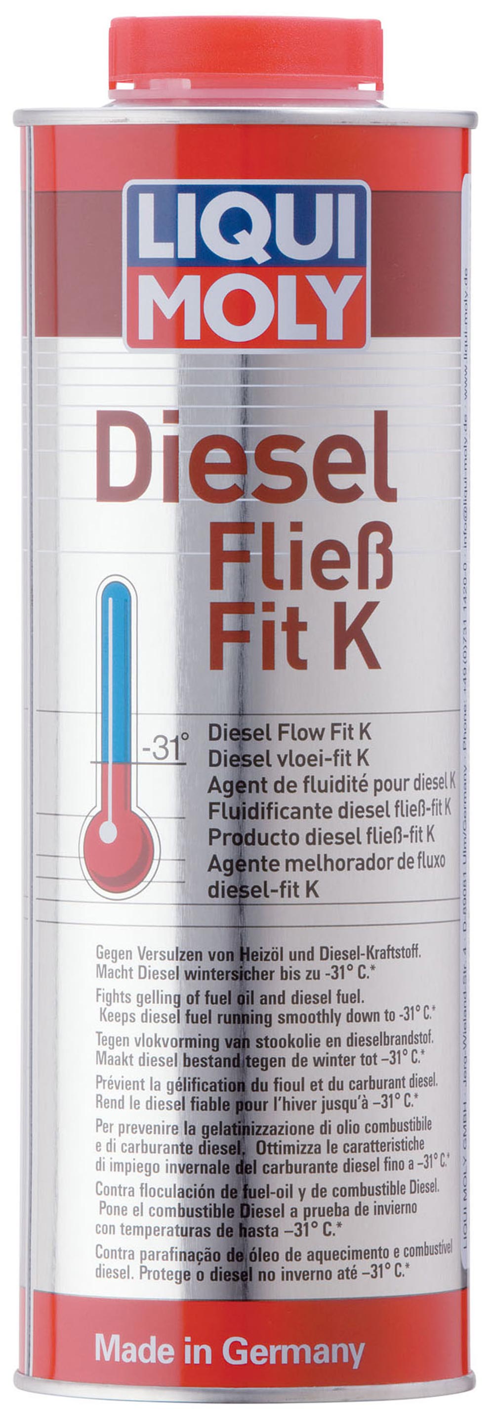 Антигель дизельный концентрат Diesel Fliess-Fit K 1л