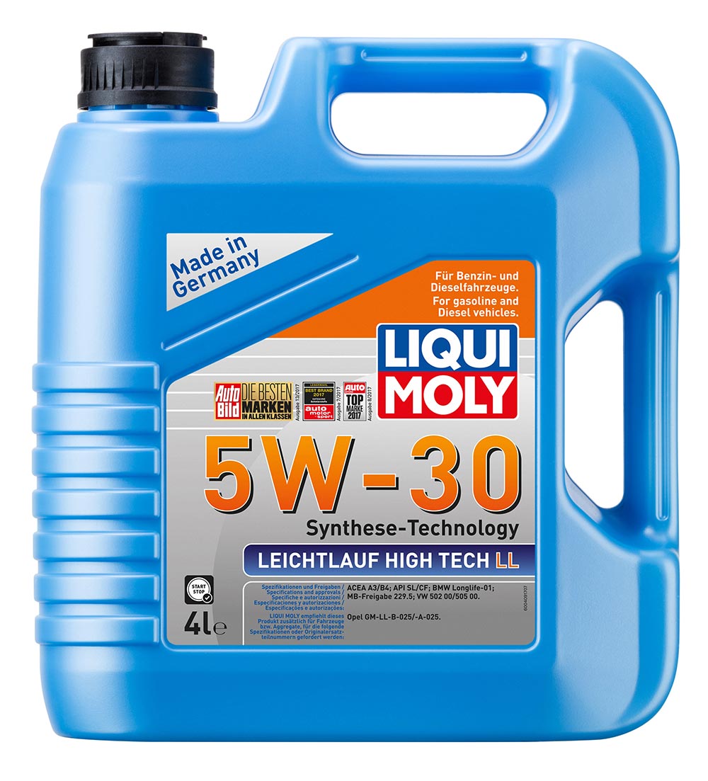 Масло моторное синт.5W30 Leichtlauf High Tech LL4л API SL/CF. A3/B4. BMW Longlif