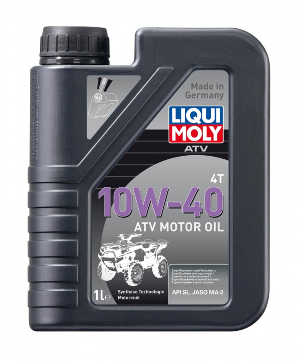 Масло моторное синт.ATV 4T Motoroil 10W-40 для квадроциклов API SN JASO MA2 1л
