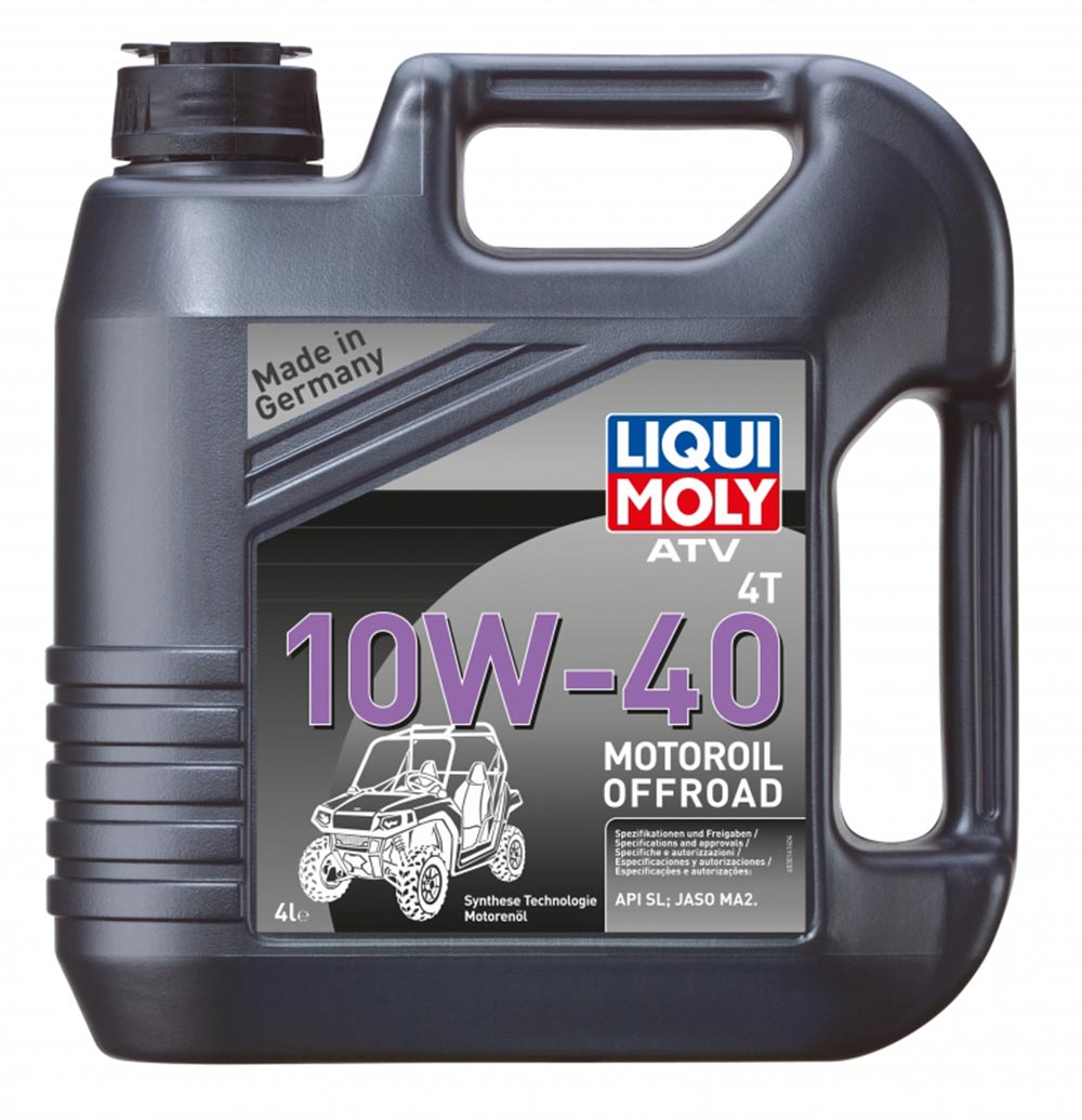 Масло моторное синт.ATV 4T Motoroil 10W-40 для квадроциклов API SN JASO MA2 4л