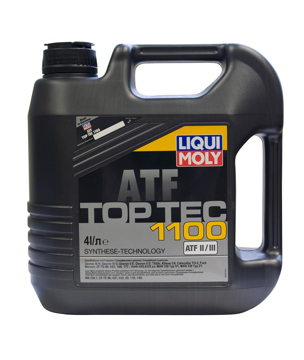 Масло трансмиссионное синт.Top Tec ATF 1100 4л.для АКПП. Dexron IIIH/IIIG/IIE/II