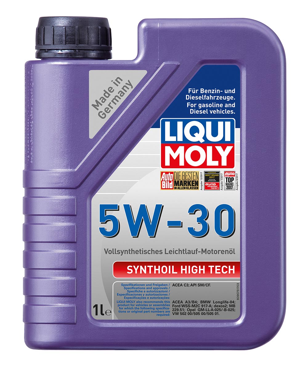 Масло моторное синт. Synthoil High Tech 5W-30 (1л)