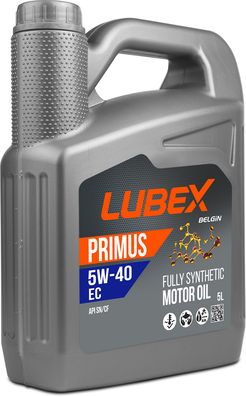 LUBEX Синт. мот.масло PRIMUS EC 5W-40 SN/CF (5л)