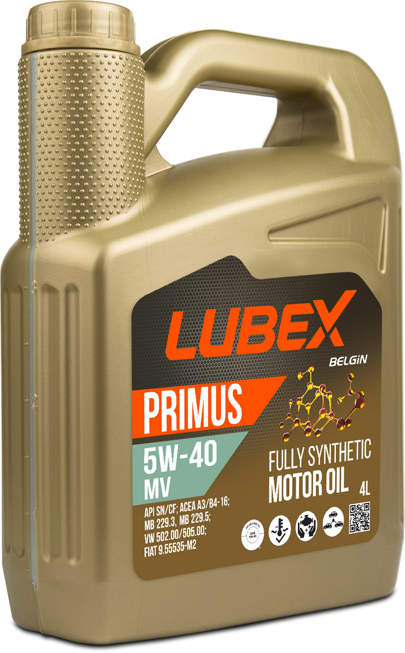Масло моторное LUBEX PRIMUS MV 5W-40 4л.