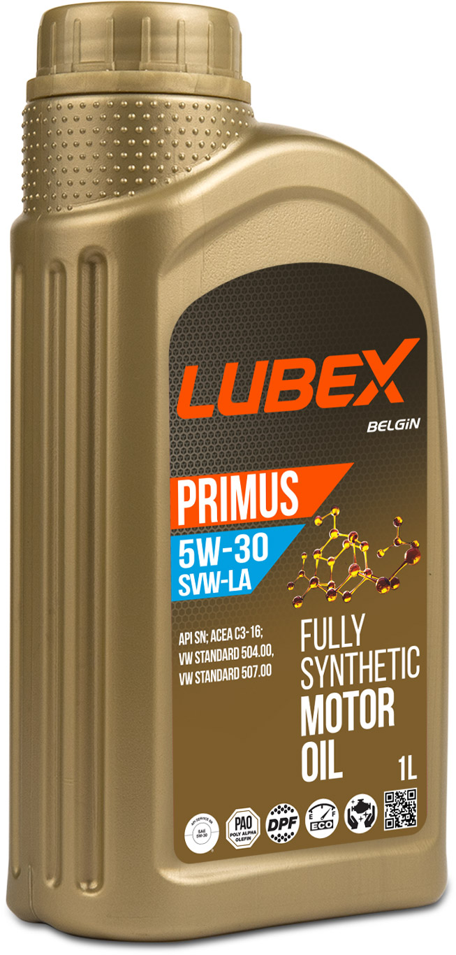 L034-1334-1201 LUBEX Синт. мот.масло PRIMUS SVW-LA 5W-30 SN C3 (1л)