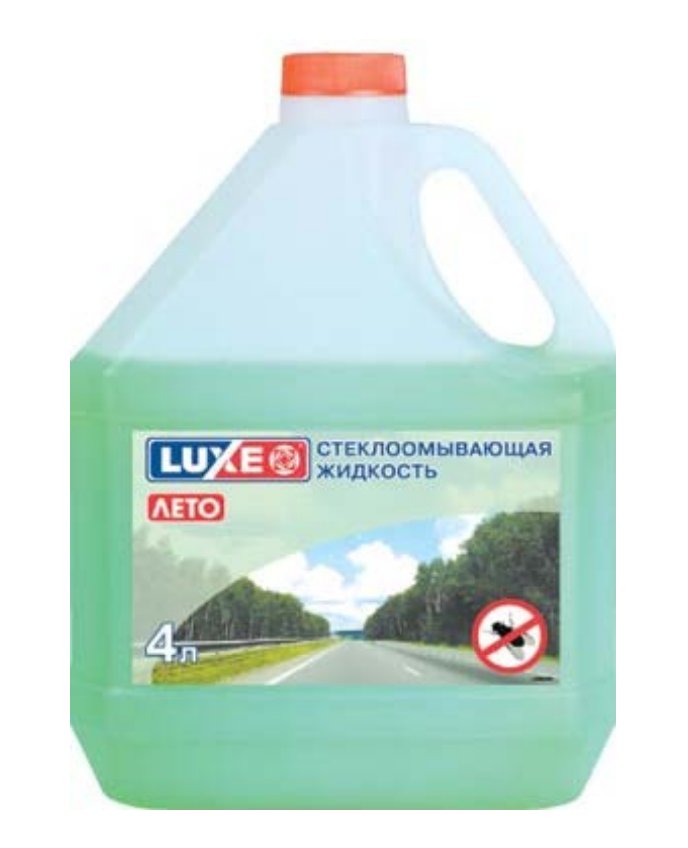 Жидкость стеклоомывателя летняя LUXE 4л.