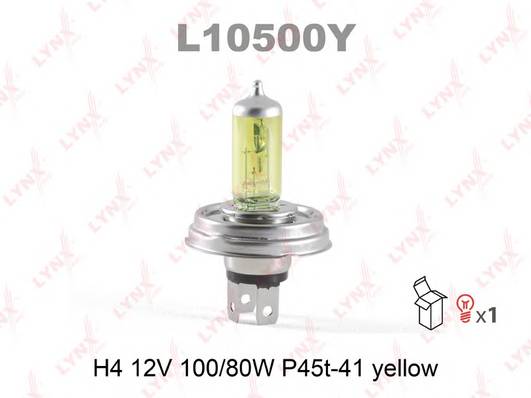 Лампа H4 12V 10080W P45t-41 YELLOW