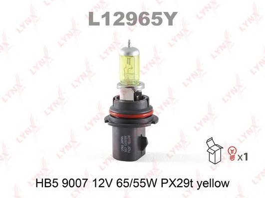 Лампа HB5 12V 6555W PX29t YELLOW