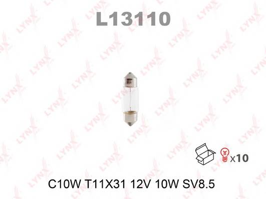 Лампа C10W 12V SV85 T11X31
