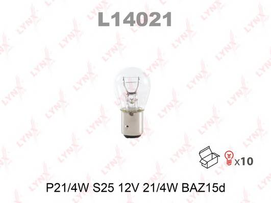 Лампа P21/4W 12V
