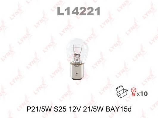 Лампа P21/5W 12V BAY15D