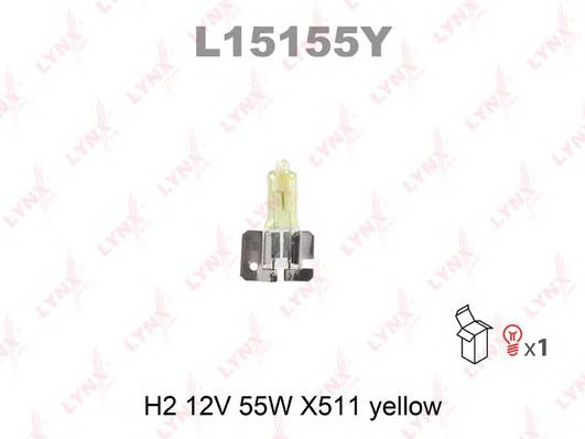 Лампа H2 12V 55W X511 YELLOW