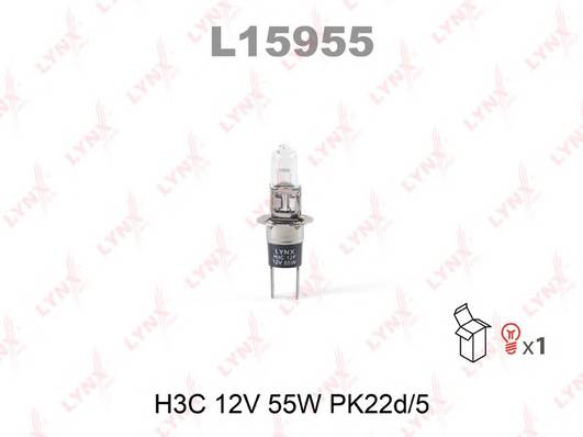 Лампа H3C 12V 55W PK22d/5