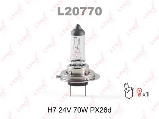 Лампа H7 24V 70W PK22S