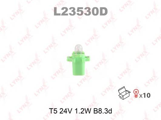 Лампа накаливания панели приборов T5 24V 12W B83d