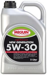 Масло моторное синт. Megol New Generation 5W-30 (5л)
