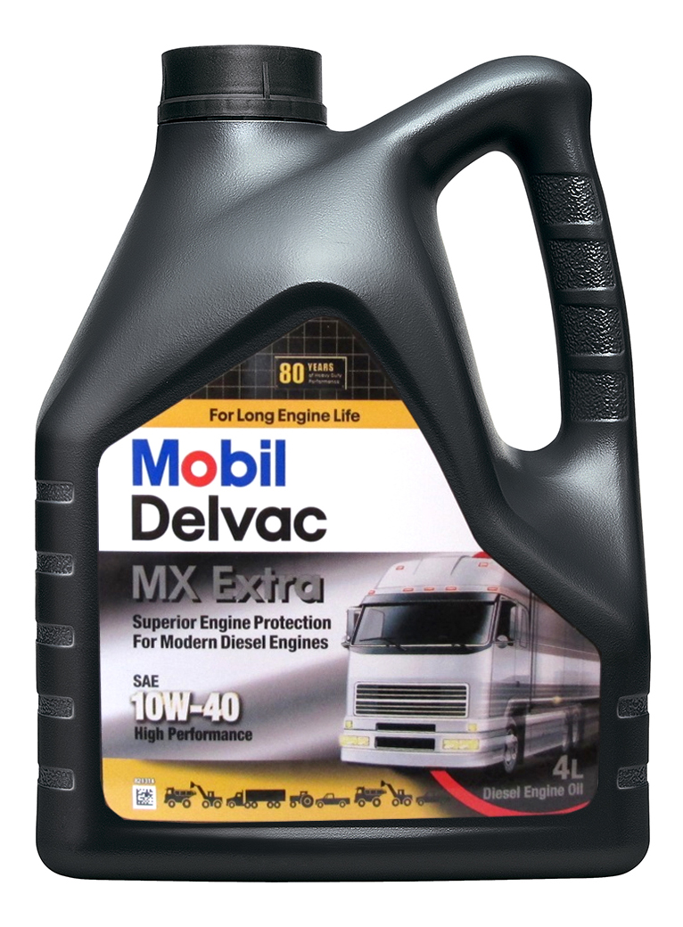 Масло моторное синт. DELVAC MX EXTRA 10W-40 DIESEL (4л)