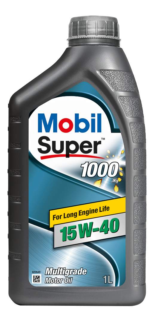 Масло моторное минерал. Mobil Super 1000 X1 15W-40 (1л)