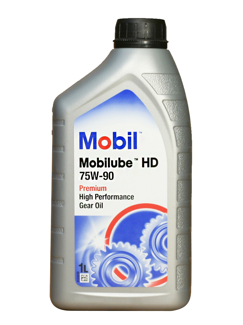 Масло трансм Mobilube HD  SAE 75W-90 API GL-5  (1л)