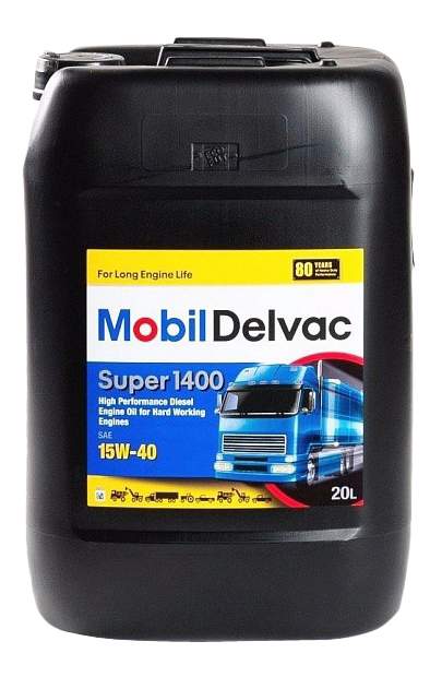 Масло моторное Mobil Delvac Super 1400 Е  15W-40  (20л)