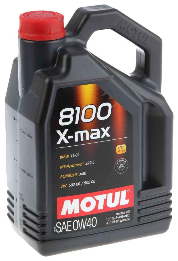 Масло моторное синт. 8100 X-max 0W-40 (4л)