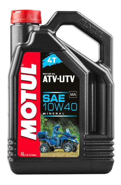 Масло моторное минерал. ATV-UTV 4T 10W-40 (4л)