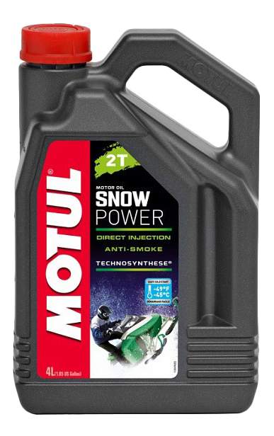 Масло моторное полусинт. SNOW POWER 2T (4л)