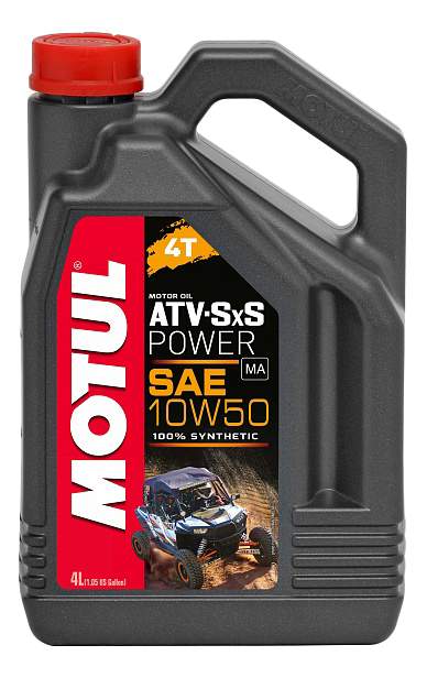 Моторное масло MOTUL ATV SXS POWER 4T 10w-50 (4л) 105901