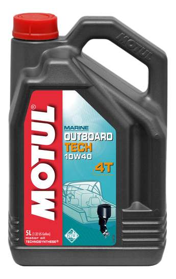 моторное масло MOTUL  Outboard Tech 4T  10w40  (Technosynthese®)  4*5л  106354