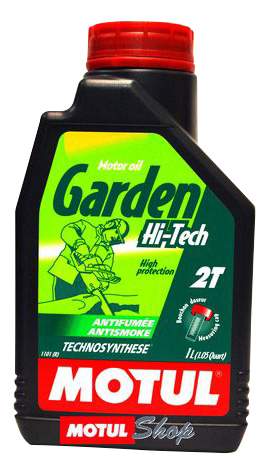 Масло MOTUL GARDEN 2T HI-TECH 1литр  ISO L-EGD   JASO FC  API ТС.