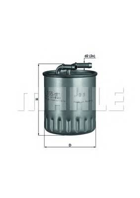 Фильтр топливный MB E/G/M/S-class W211/W220/W163/W463 4.0CDi 00>