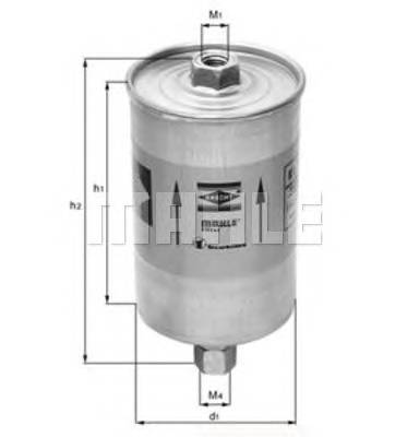 Фильтр топливный AUDI A100(44) A100(C4) A80