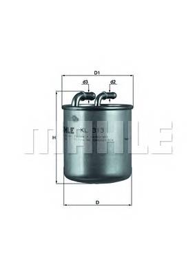 Фильтр топливный D92 H132 MB Sprinter 06> /C200 2.0 03>
