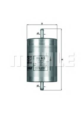 Фильтр топливный MB W202/W140/W124/W210/Vito/Sprinter 1.8-6.0 92-06
