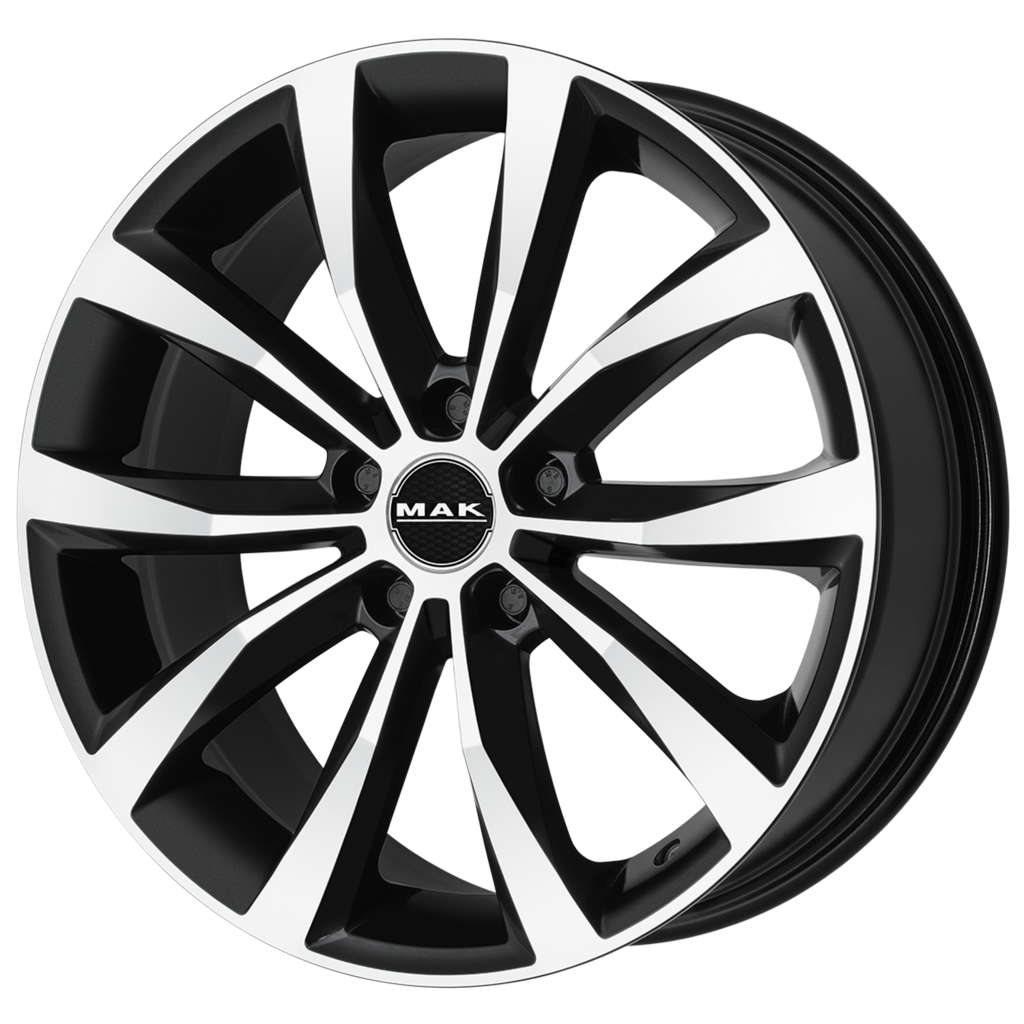 Колесный диск литой Mak Wolf 6.5xR16 5x112 D76.1 ET42 Black Mirror