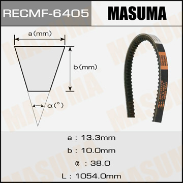 Ремень клиновидный Masuma рк.6405 Фотография Masuma 6405