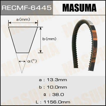 Ремень клиновидный  Masuma  рк.6445