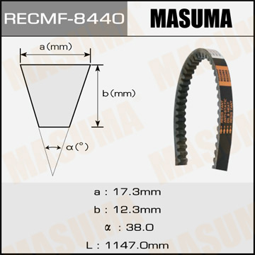 Ремень клиновидный Masuma рк.8440 Фотография Masuma 8440